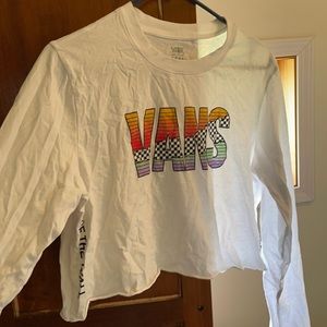 Vans crop long sleeve